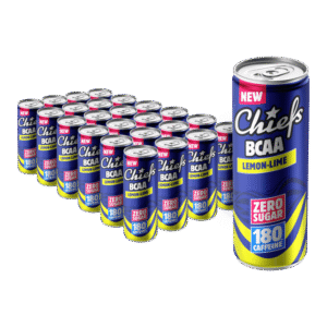 Chiefs BCAA Performance Drink Citron Vert 🍋 - Pack 24 x 330ml - Boisson énergie & récupération sans sucre
