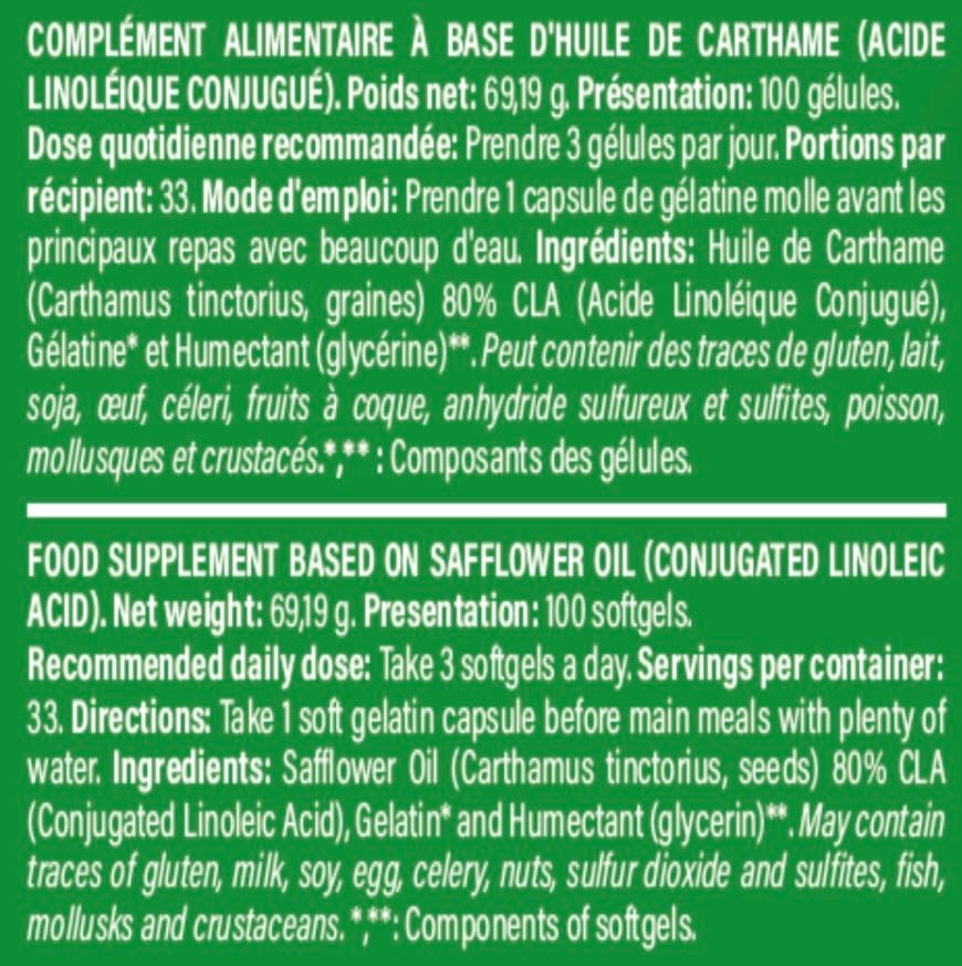 CLA 100 CAPS 500MG/CAPS – Image 2